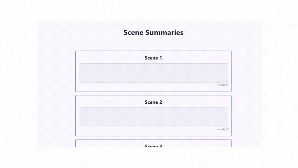 Scene Customization demonstration
